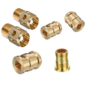 CNC Quality Brass Material custom tools as per drawing Surface Support DIN Hours brass railing machinery hardware