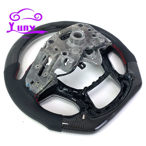 Pour Chevrolet <span class=keywords><strong>Silverado</strong></span> Suburban Tahoe 2019-2024 Design de Style de course volant en Fiber de carbone personnalisé - Product Image 6