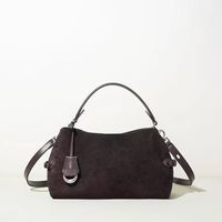 Sacs à main pour femmes en cuir véritable vintage, grande capacité, bandoulière unique, sacs à main de luxe de créateurs