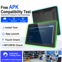 Tableta Android 14 para Sala de Reuniones, Montaje en Pared, RFID, POE, LED RGB, Compatible con APK, Tableta Android NFC Comercial