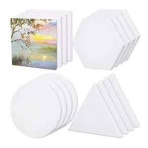 Cadre en bois écologique toile tendue pour peinture UV imprimé Art fournitures toile conseil - Product Image 1