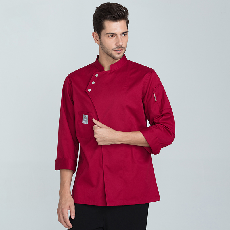 Wine red long-sleeved top