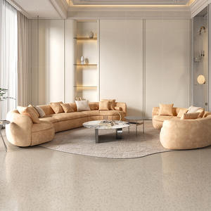 YOUTAI Divano a Tre Posti Moderno e Curvo per Soggiorno, Personalizzabile con Design Elegante - Product Image 4