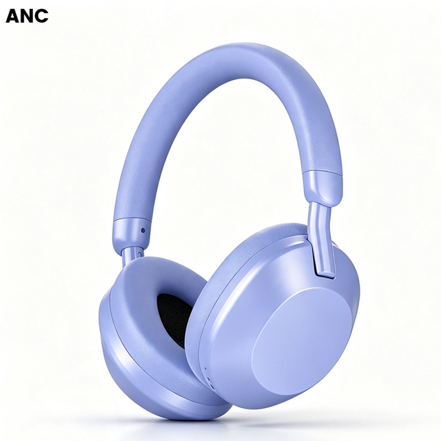 M5 ANC Wireless Headphones BT 5.4 Over-Ear Headset -25dB Deep Noise Reduction 35H Playtime Hi-Fi Stereo Audio