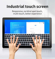 Tableta Táctil Capacitiva con Pantalla Grande de 50 55 65 Pulgadas, Pantalla Táctil LCD Full HD, Panel PC Industrial de 8+256 GB