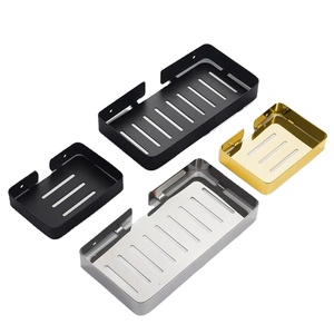 Support mural moderne en acier inoxydable 304 pour savon, panier de douche d'angle pour hôtel et maison, vente chaude - Product Image 1