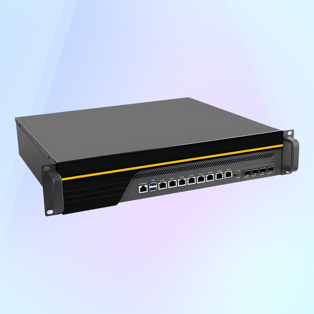 2U Rackmount Server Pfsense Ubuntu Soft Routing C236 Intel I3 I5 I7 Linux Multiple Network Industrial Computer