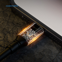USB3.2 PD100W Tipo-C a Tipo-C Bobina de resorte Cable de datos de carga rápida 20Gbps 8K 60Hz PD3.2 Cable