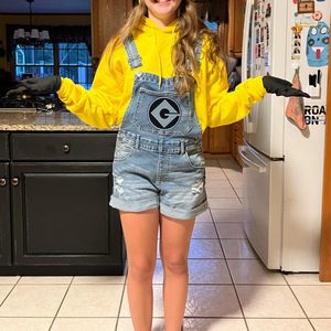 <span class=keywords><strong>Gru</strong></span> Laboratoria Cartoon G Patch Geborduurde Ijzer-Op/Naai-On Badge Film Souvenir Crest Logo Diy Halloween Kostuum Patches (G) - Product Image 2