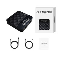 K6H 2-en-1 Dongle HD-Port Car Mate Adaptateur sans fil Carplay Convertisseur sans fil filaire pour TV/PC/CONSOLE DE JEU Compatible