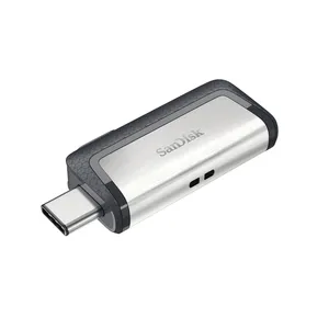 Orijinal 2 in 1 sandisk tipi c usb 3.1 Ultra çift mekanizmalı SDDDC2 32GB 64GB 128GB 256GB kalem sürücü USB telefon Laptop için sopa