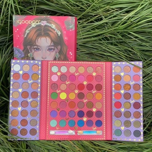 IGOODCO 新90色プリンセスガール柄アイシャドウパレット マットパールマルチカラーメイク - Product Image 3