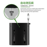 Sistema Generador de CO2 con Absorción de Dióxido de Carbono, Generador Automático de CO2 para Invernaderos, Cultivos Hidropónicos y Fuentes de Agua
