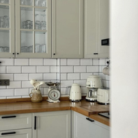 Meubles de cuisine modulaires de style moderne, finition laquée, MDF stratifié, évier en résine imitation marbre, robinet inclus, panier de tiroir