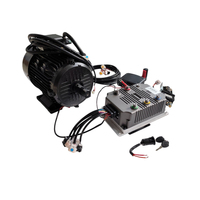 High-Power 48V 10kW 1500 RPM Marine Brushless DC Motor Kit Includes Motor, Driver, and Rotary Encoder