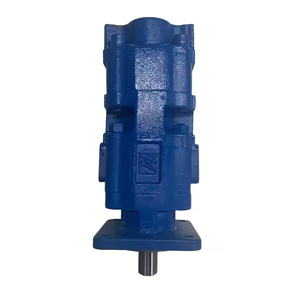 Repuestos Hidráulicos para Cargadora: Bomba Hidráulica de Doble Engranaje con Eje Recto de Hierro Fundido Azul al por Mayor - Product Image 2