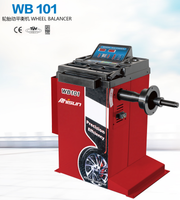 Machine à équilibrer les roues pour atelier automobile avec 200 tr/min