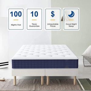 Colchón Hipoalergénico de Látex King Size con Masaje, Comprimido al Vacío y Empacado en Caja, Tamaño Personalizable para Cama Doble o Individual - Product Image 2