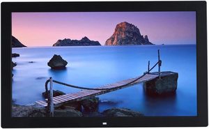 Amaboo18.5 inch Khung ảnh kỹ thuật số HD <span class=keywords><strong>video</strong></span> tải về Tiếng Anh <span class=keywords><strong>video</strong></span> máy nghe nhạc quảng cáo với cơ thể con người cảm biến - Product Image 4