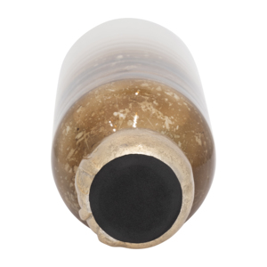 Portacandele Cilindrico Ombre, Design Moderno in Vetro e Metallo, Centrotavola Decorativo - Product Image 6