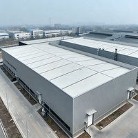 Bâtiment d'atelier d'usine à structure en acier durable pour la production à haute température