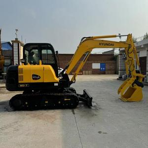 Gebruikte Hyundai <span class=keywords><strong>60</strong></span>-7 Mini 6 Ton Rupsgraafmachine Met Originele Korea Motor & Hydraulische Pomp-Uitstekende Staat - Product Image 1