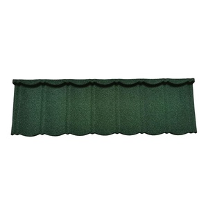 Tejas de techo de aleación de zinc y aluminio recubiertas de arena de color, nuevo tipo, al por mayor, para el sudeste asiático - Product Image 1