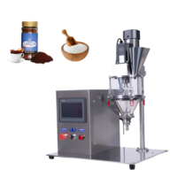 Machines de remplissage de haute précision 0.1g 0.5g 1g 5g 50g flacon sec protéine farine épices lait en poudre tarière vis dosage Machine de remplissage
