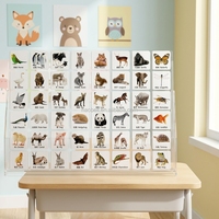 Cartes à Jouer Flash pour Bébé, Jeu de Cartes Éducatif pour Enfants, 57x87mm, Vernis Brillant, Impression Offset Couleurs CMYK, 42 Cartes par Paquet