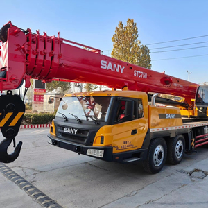 Grue sur camion Sany d'occasion de 75 tonnes avec composants d'origine pour levage sur chantier - Product Image 1