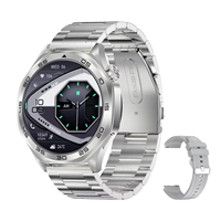 Reloj Inteligente de 1.46 Pulgadas con Llamadas Bluetooth, Más de 100 Modos Deportivos, Monitor de Frecuencia Cardíaca, Asistente de Voz, 400 mAh, Resistente al Agua IP68, Reloj Deportivo para Exteriores