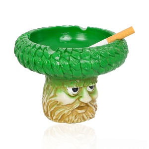 ที่เขี่ยบุหรี่เรซิ่นรูปเห็ดแบบใหม่ เส้นผ่านศูนย์กลาง 89 มม. ดีไซน์ยุโรป สีและโลโก้ปรับแต่งได้ ที่ดับบุหรี่แบบส่วนตัว - Product Image 2