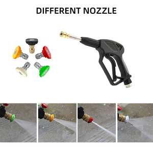 Douche de camping en plein air à <span class=keywords><strong>haute</strong></span> <span class=keywords><strong>pression</strong></span> Pistolet à gâchette électrique facile à utiliser pour le lavage des voitures et le lavage des voitures pour les aventures en plein air - Product Image 6