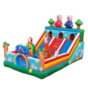 Château gonflable de parc à thème extérieur en PVC de haute qualité, fabriqué sur mesure par Tongcai Factory, trampoline, aire de jeux, <span class=keywords><strong>jeu</strong></span> facile - Product Image 4
