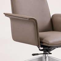 Chaise de bureau exécutive moderne à dossier haut, chaise pivotante ergonomique pour la vente en gros