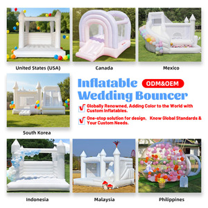 Tenda a Bolla Trasparente per Esterni, Castello Gonfiabile Riscaldato <span class=keywords><strong>con</strong></span> <span class=keywords><strong>Palloncini</strong></span> - Product Image 4
