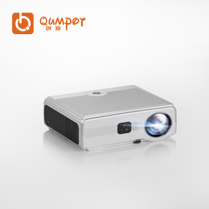 Proyector LED Qumpot ZX6 Pro 4K Smart Home Ultra <span class=keywords><strong>claro</strong></span> y suave Nuevo producto con Google TV Portable y 4600 ANSI - Product Image 4