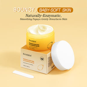 Baume nettoyant <span class=keywords><strong>démaquillant</strong></span> hydratant à l'enzyme de papaye pour le visage, soin naturel de la peau, marque privée, 100 ml - Product Image 3