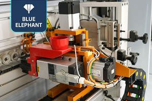 Máquina de Enchapado de Cantos Automática Industrial de Alta Presión con Funciones de Encolado, Limpieza, Seguimiento de Producción de MDF, Chaflanado y Raspado - Product Image 3