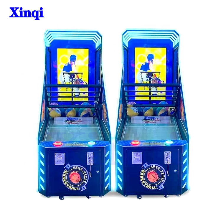Factory Sale Street Basketball Shooting Game Machine 42 LED Inch Screen Coin Operated Indoor Ticket Redemption Machine