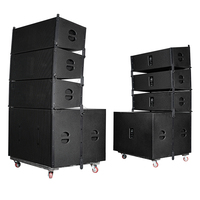 Système de haut-parleurs professionnels INSIGAI personnalisés, mini double 8 pouces, pour événements, concerts, système de sonorisation passif double 8 pouces