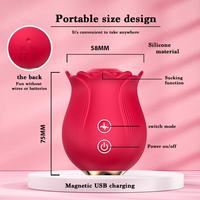 Vibrateur Rose en Silicone, Stimulateur Clitoridien, Jouet Adulte, Vibrateur Lèche-Langue, Jeux de Préliminaires, Jouets Rose Lèche-Langue
