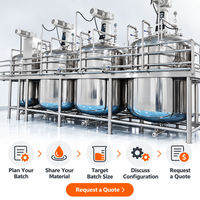 Système de mélange de détergent liquide industriel Imberson 3000L, homogénéisateur à cisaillement élevé