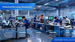 OEM対応電子顕微鏡 1000倍 カスタム統合および大量注文向け - Product Image 6