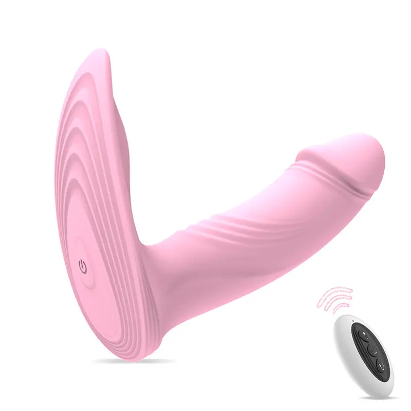 Mainan seks dewasa Vibrator Dildo baru dapat dipakai untuk wanita atau Pria, aplikasi remot kontrol celana dalam klitoris Vibrator Mini dengan cepat Wiggli