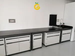 Chemical Resistant Lab Countertops / Phenolic Resin Table Top For Laboratory Furniture