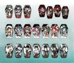 32 Scatole All'ingrosso Anime BOX ONE End on the Tenth Day Illumination of Shadows Series Badge Blind Box per Giocattoli e Oggetti da Collezione Misteriosi - Product Image 1