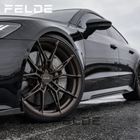 Jantes forgées sur mesure en aluminium satiné 6061-T651 à rayons en Y, de 15 à 26 pouces, 5x120.65 5x114.3 pour Porsche 911 GT3 RS Ram 1500 TRX