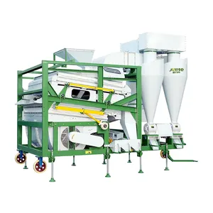 Grain Cleaning and Grading Machine Wheat Rice Corn Seed Cleaner Machine with Gravity Table