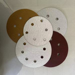 Disques de ponçage en oxyde d'aluminium 6 pouces 8 trous Papier de verre de voiture pour un meulage et un polissage efficaces Outils abrasifs durables - Product Image 1